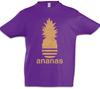 Ananas Kinder Jungen kinder jungen T-Shirt Pina Hawai Spaßinsel Bar Strand Meer Cocktail Colada