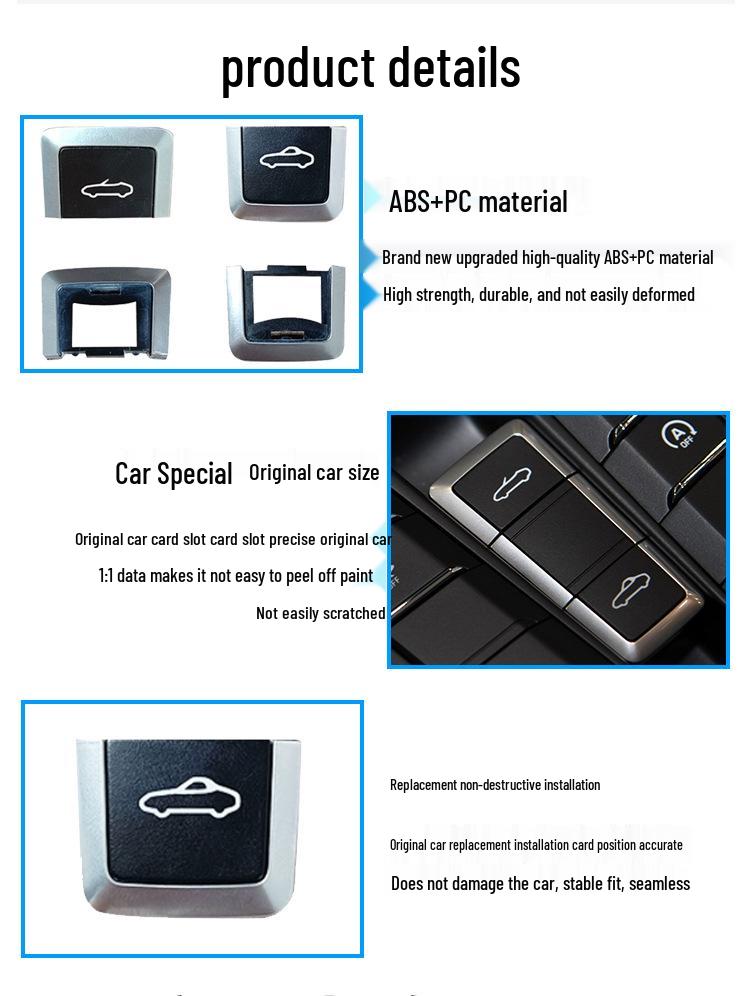 Porsche 981/718/911 Convertible Top Switch Button