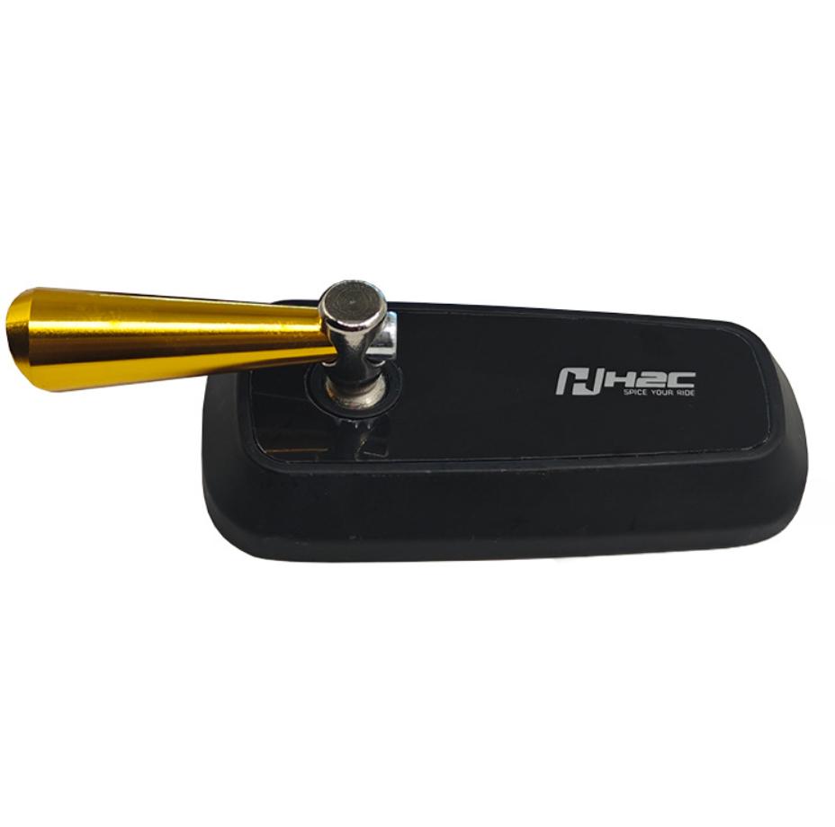 1 pcs Motorcycle Modified CNC Aluminum Alloy Mirror Rearview Mirror Apple Mirror Is Suitable for Left and Right