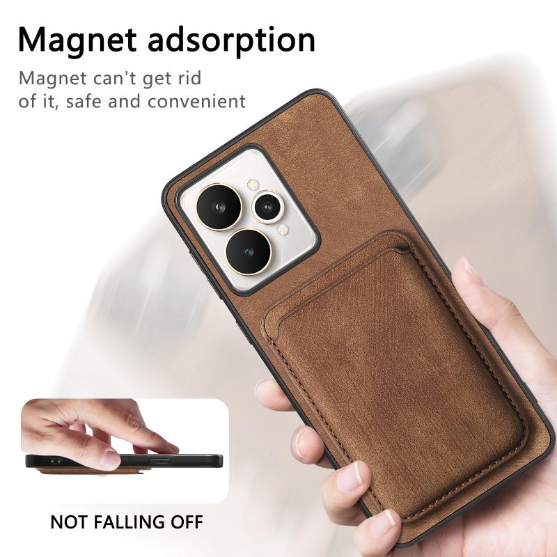 For Leather Case for Realme 1 Pro G Magnetic Detachable 2 in 1 Wallet Card Pocket Cover for OPPO Realme1 1pro Fundas