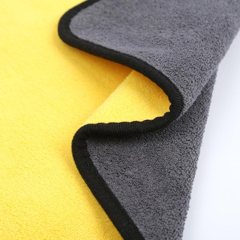 1/2/5Pcs Car Wash Microfiber Drying Cloth Cleaning Towel Double Layer Clean Rags Auto Detailing Cleaning 30x30/40/60cm Wholesale