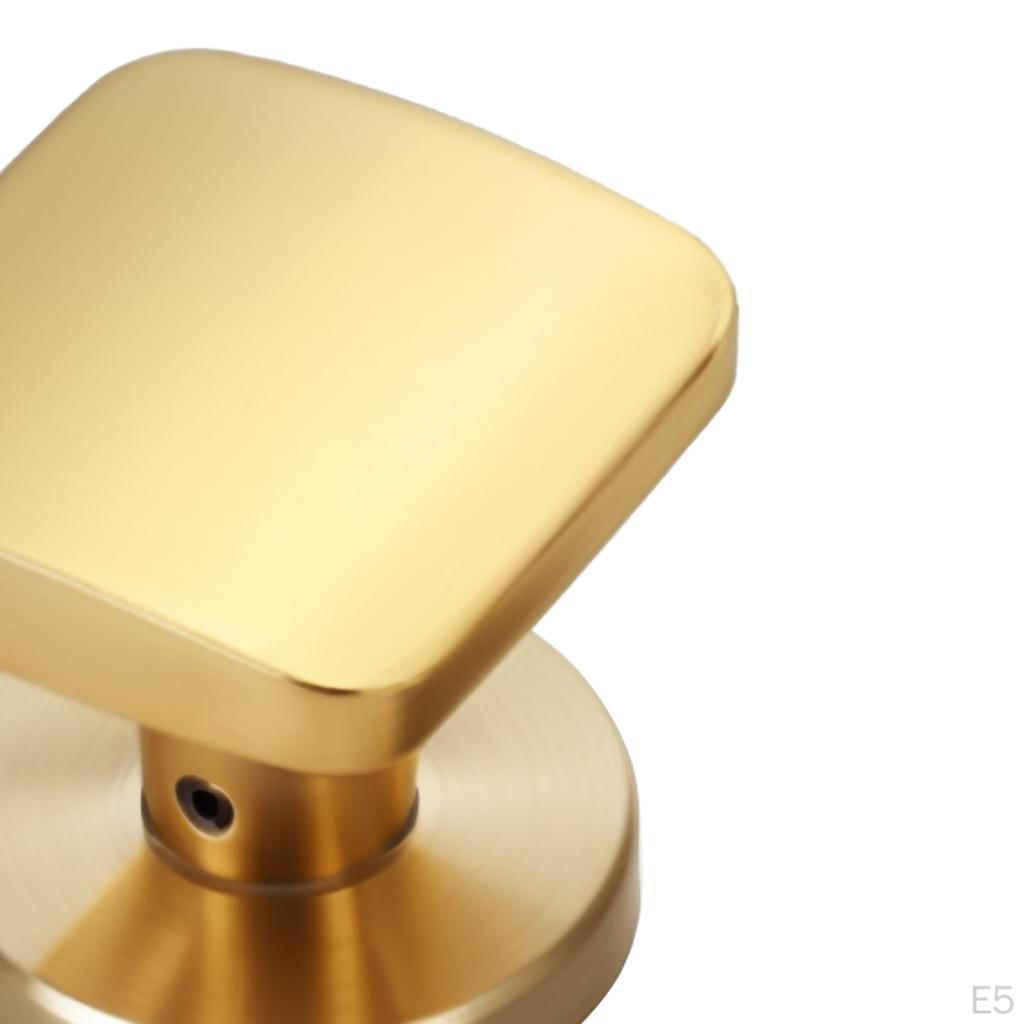 Door Handle with Invisible Lock, -sided Interior Doorknob, Stylish Lock Fittings, Easy to