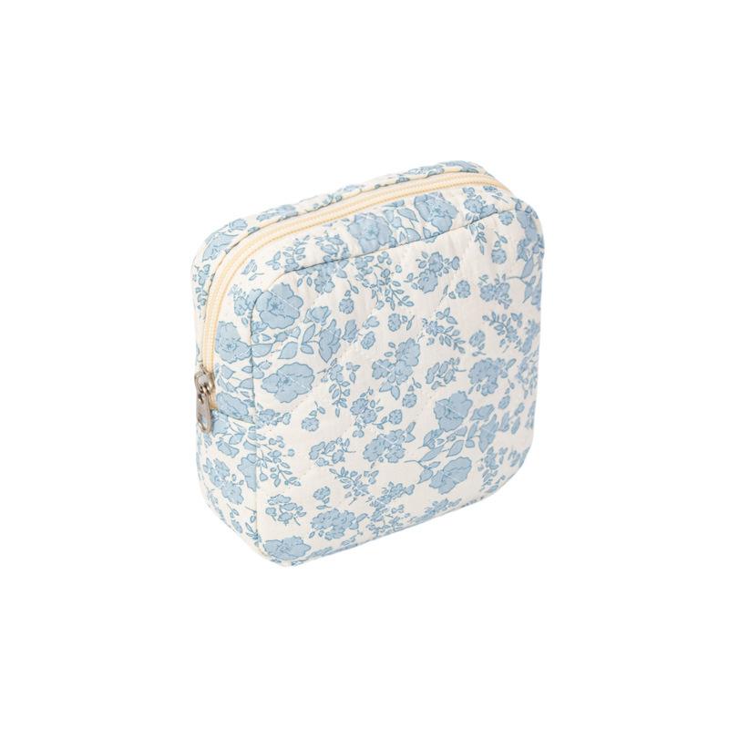 Dámské přenosné hygienické ubrousky na tampony úložný sáček Bavlněná cestovní taška na make-up Literární zip Peněženka na mince Ostatní úložný prostor