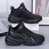 Teen leather fashion dad shoes men's lightweight breathable sports casual shoes spring and autumn new outdoor running shoes