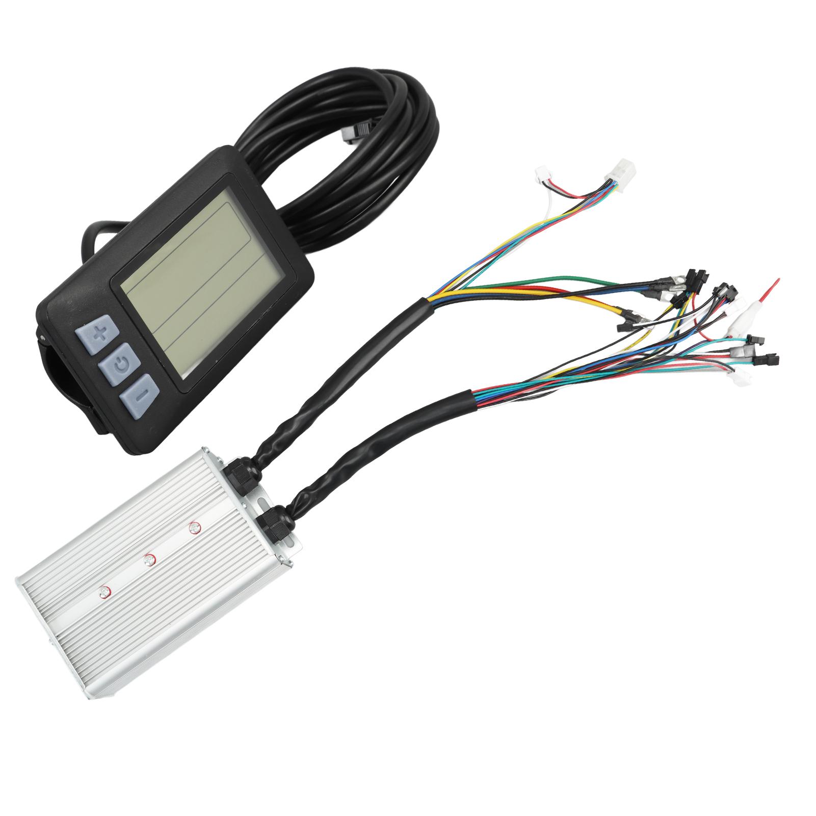 Electric Bike Conversion Kit Professional 36V 48V 1500W Controller P3H LCD Display Kit for Electric Bike Scooter