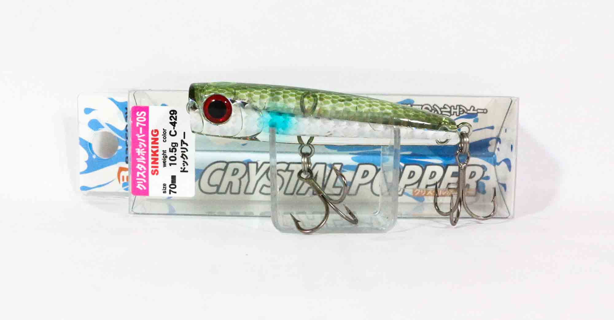 

Тонущая приманка Bassday Crystal Popper 70S 10,5 грамм LH-390 (1059)