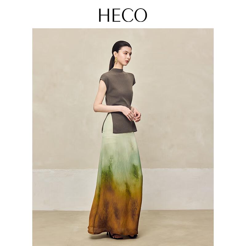 HECO New Chinese Style Cool Feel Knit T-shirt