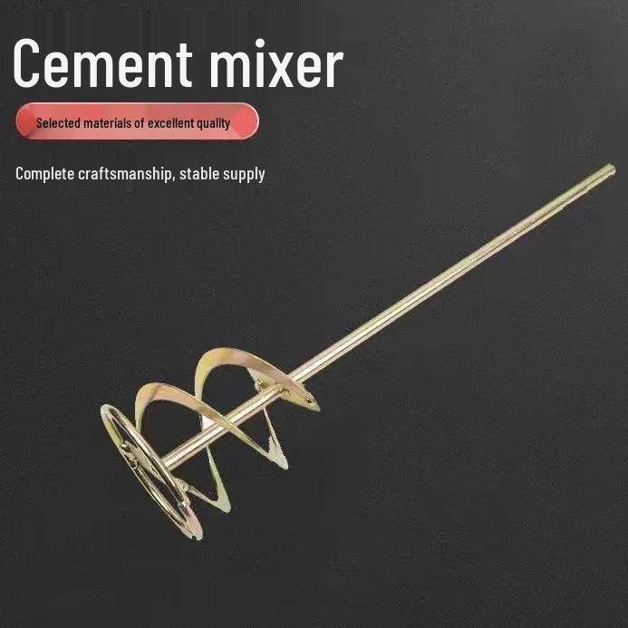 SDS Hex Mixer Rod: Spiral Design for Mixing Paint, Putty, Powder