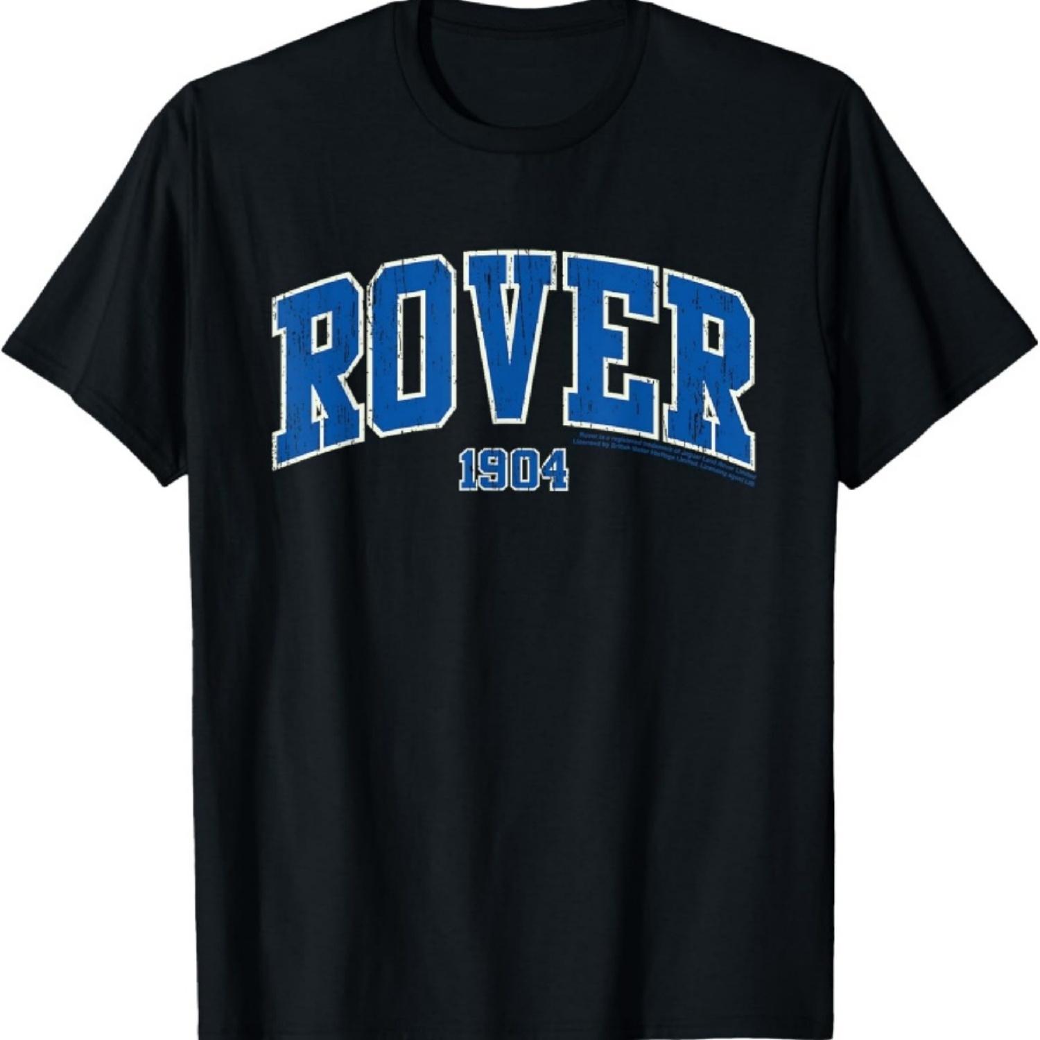 

Rover Car 1904 College Sports Text Father s Day T-Shirt XXXXXL чорний