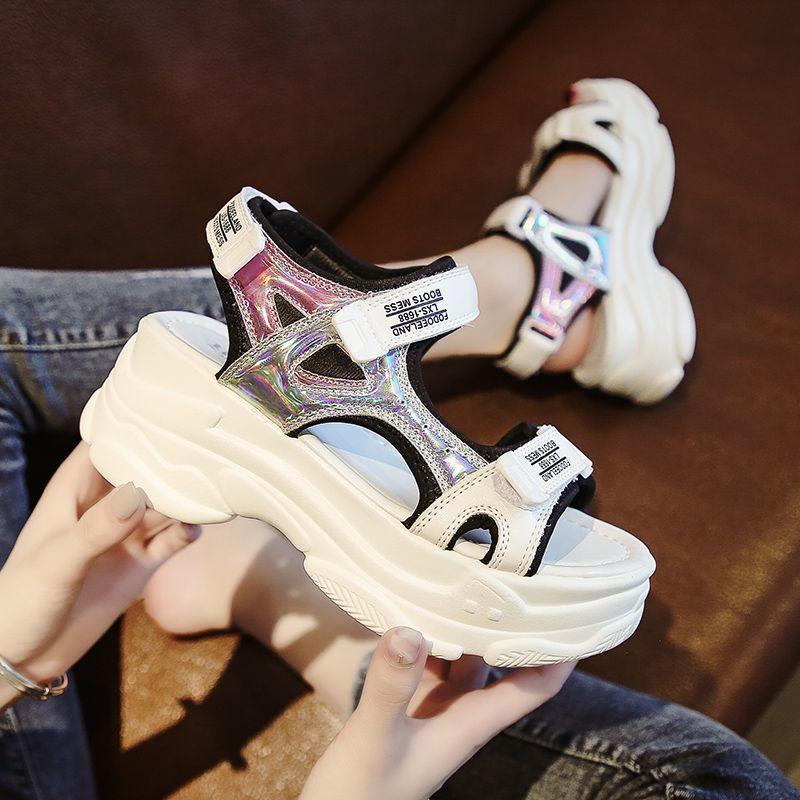 

Fashion Outdoor Beach Platform Sandals for Women Round Toe Tip Sandal The Best Footwear Low Price Summer 2025 Offers Luxury Woman Shoes 35