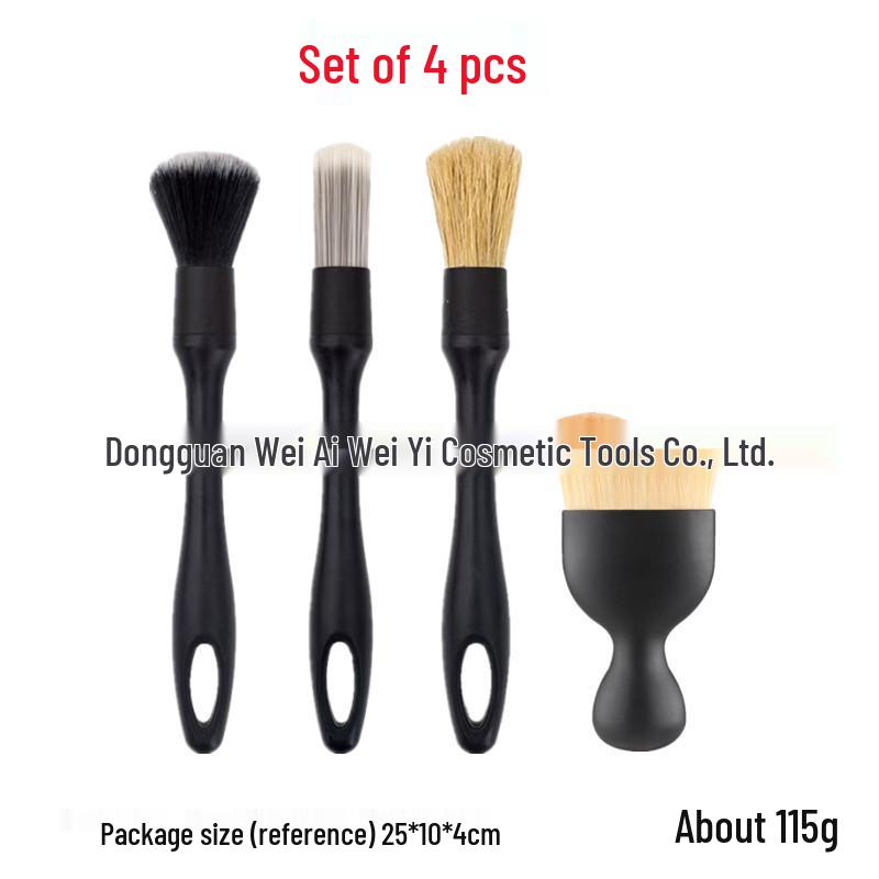 Soft Detail Car Vent & Gap Cleaning Brush Set