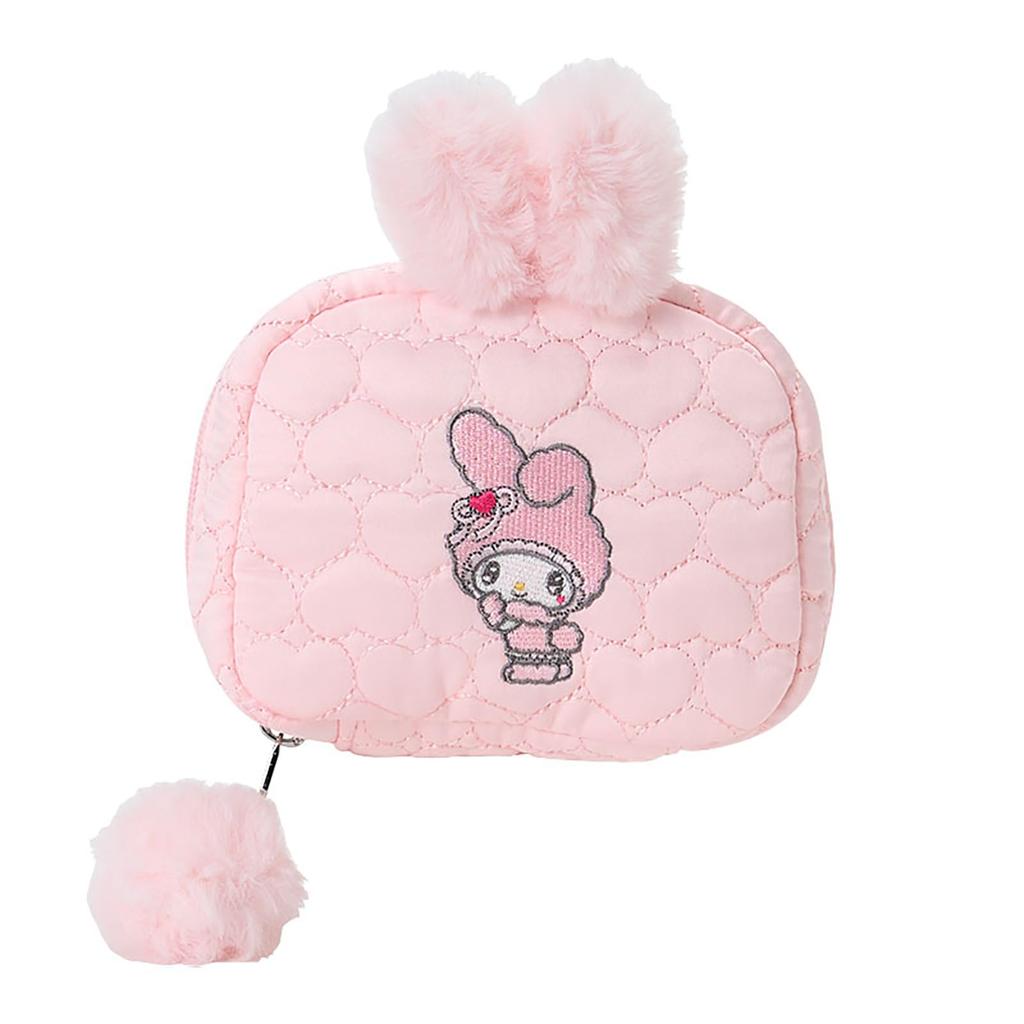Sanrio My Melody Pouch Saro Ages 3 and 408654 (Mellow Miusa) Polyester, Up,