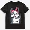 Cute And Funny French Bulldog Graphic Unisex T-Shirt