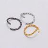 48Pcs/Lot 8-20mm Round Jump Rings Twisted Open Split Rings jump rings Connector For Jewelry Makings Findings Supplies DIY