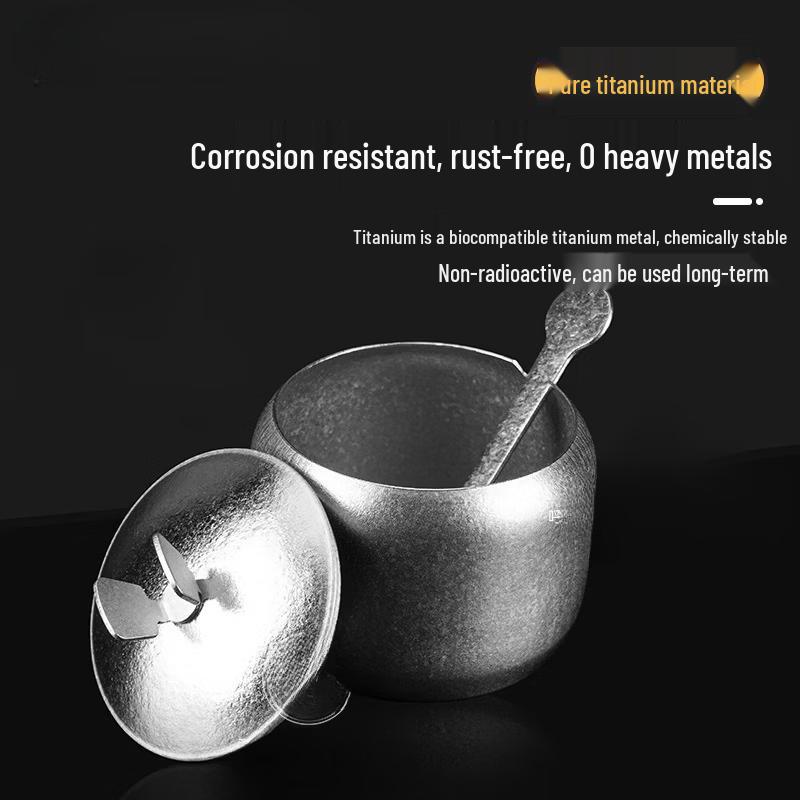 Xiehe Stainless Steel Seasoning Jar with Spoon