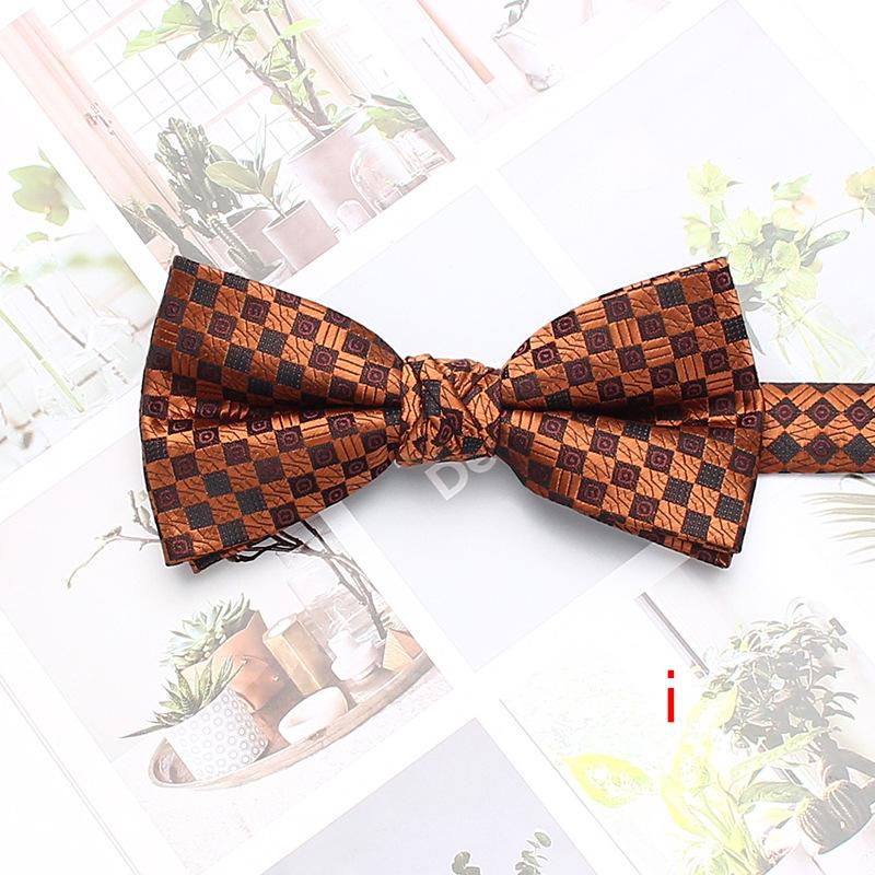 Men'S Bow Tie British Striped Business Bow Tie Wedding Groom Wedding Shirt Suit Bow Tie Accessories