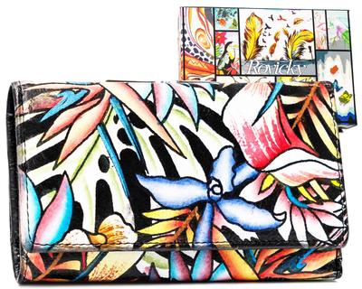 Women's Leather Wallet R-N55020-ART-21-7217
