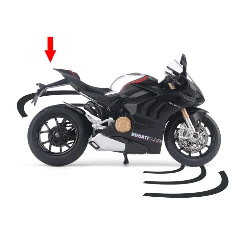 1/12 Ducati Panigale V4S Alloy Racing Cross-country Motorcycle Model Simulation Toy Street Motorcycle Model Collection Kids Gift