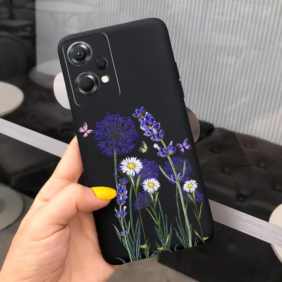 For OnePlus Nord CE 2 Lite 5G Case Daisy Flower Soft Silicone Back Cover for One Plus Nord CE 2 Lite 5G Cases CE2 Lite Funda Bag