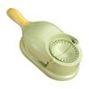 Dumpling Maker PP Manual Dumpling Skin Maker Mold Press Machine DIY Tool for Home Kitchen Green