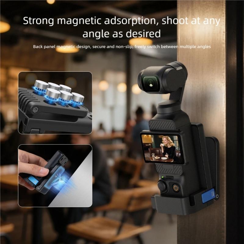 Magnetic Mount Stand Expansion Adapter Universal Compatibility For Pocket 3 Camera Stabilizer Mounts