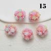 2Cm 10Pcs Charm Rose Polymer Clay Colorful Lover Acrylic Beads for Jewelry Making Diy Necklace Bracelets Earring Accessories New