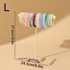 Elegant Multi-Level Wood Bangle Holder Jewelry Display Stand for Bracelets Beads Headbands Easy Assembly Vanity Organizer Rack
