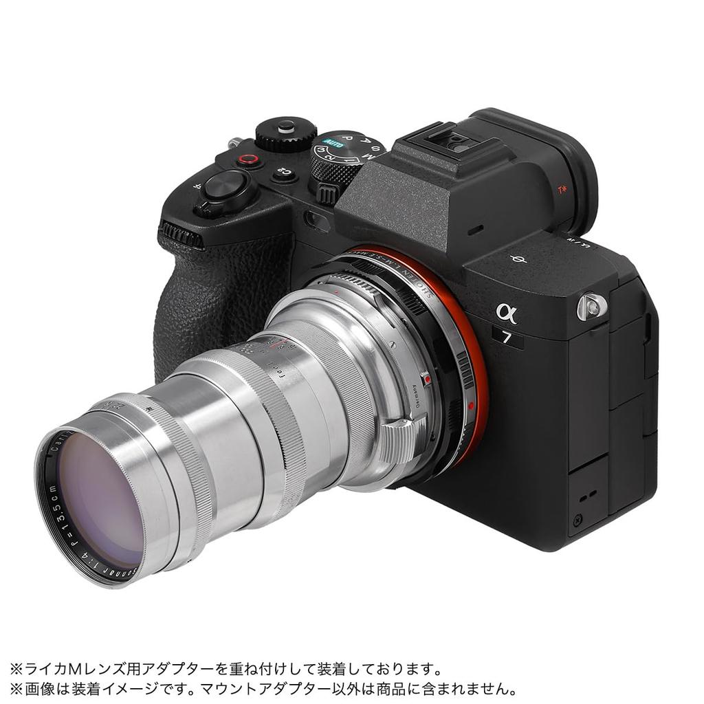 SHOTEN Mount Adapter SCM2 External Claw Lenses To (Contax C/Nikon S-mount M-mount Conversion)