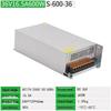 220V To 36V DC Switching Power Supply, 10A Automation for High Power Motor & LED Strip, 500W Transformer