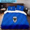 3PCS Afc Wimbledon Crest Bedding Set For Bedroom, Dormitory,Including 1pc Duvet Cover And 2pcs Pillowcases Large size Fan gift