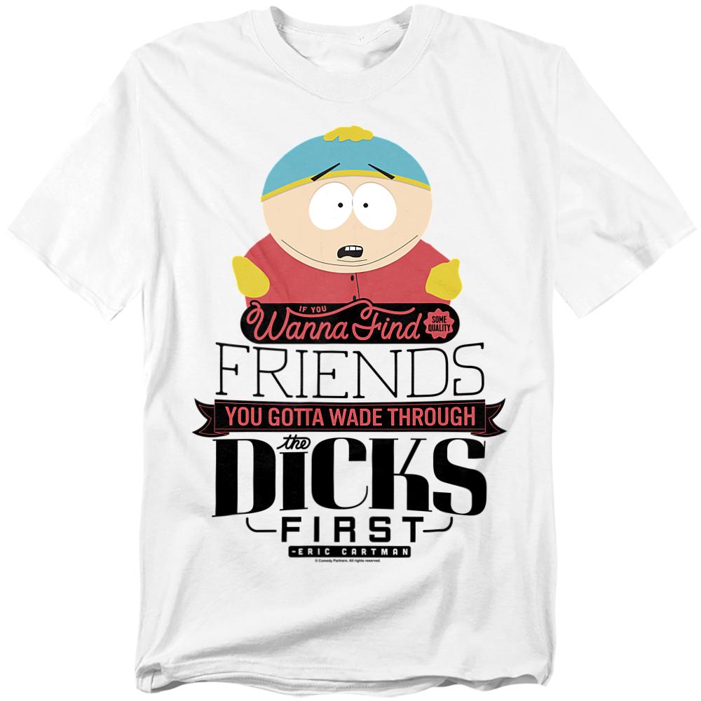 South Park Unisex Adult Wade Through Dicks T-Shirt