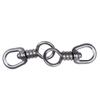 304 Stainless Steel Fishing Swivels Snap Rolling Lure Line Connector  Sea Fishing