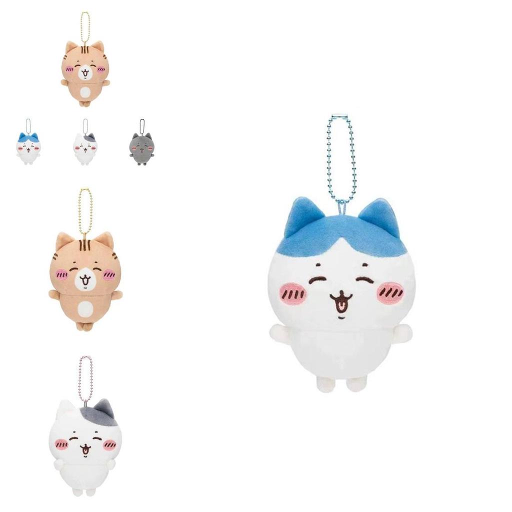 Adorable Plush Toy Charm Japanese Style Jiyi Kawaii Bear And Cat Friends Series Soft Bag Pendant