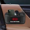 2026 Hot Car Sticker Car Storage Pocket Seat Back Bag Auto With Adhesive For Kia Sportage Rio 3 Soul Picanto EV6 Cerato Niro Tel