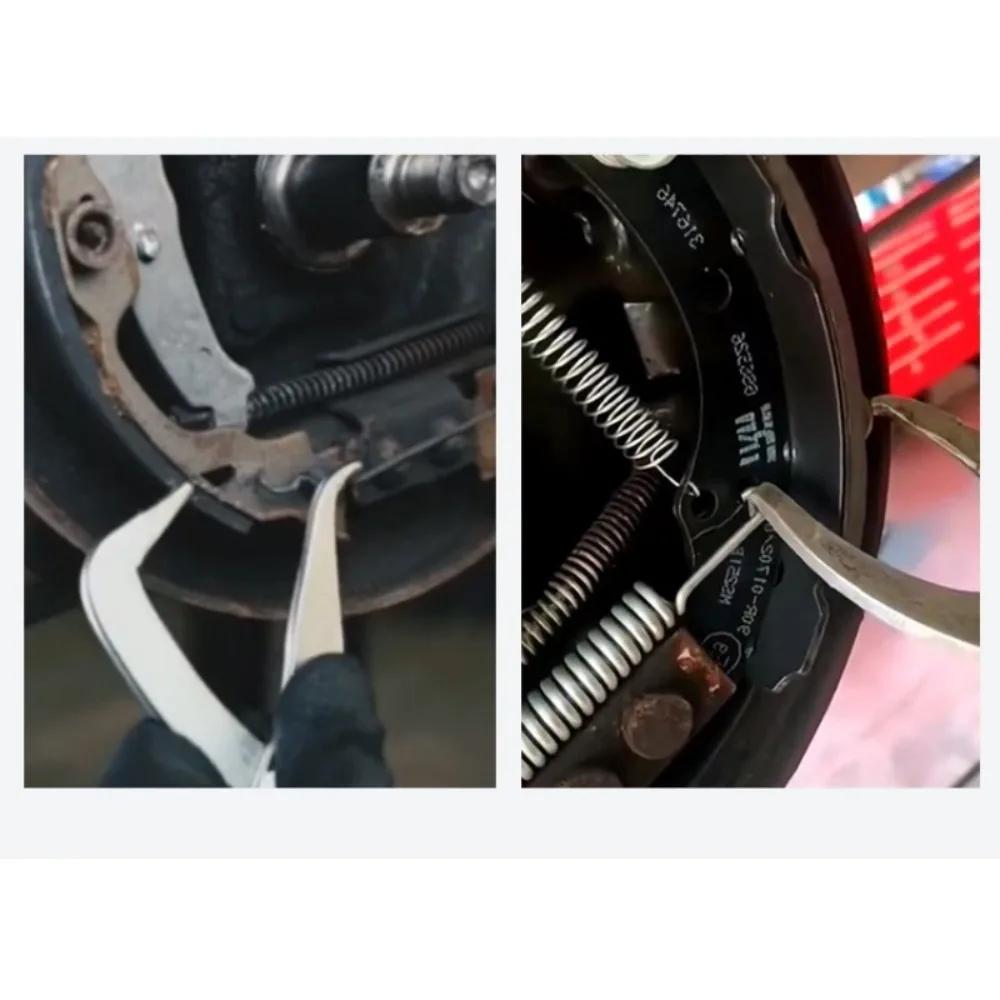 Spring disassembly pliers Drum brake spring pliers bottom shoe disassembly tool drum brake adjustment and maintenance tool