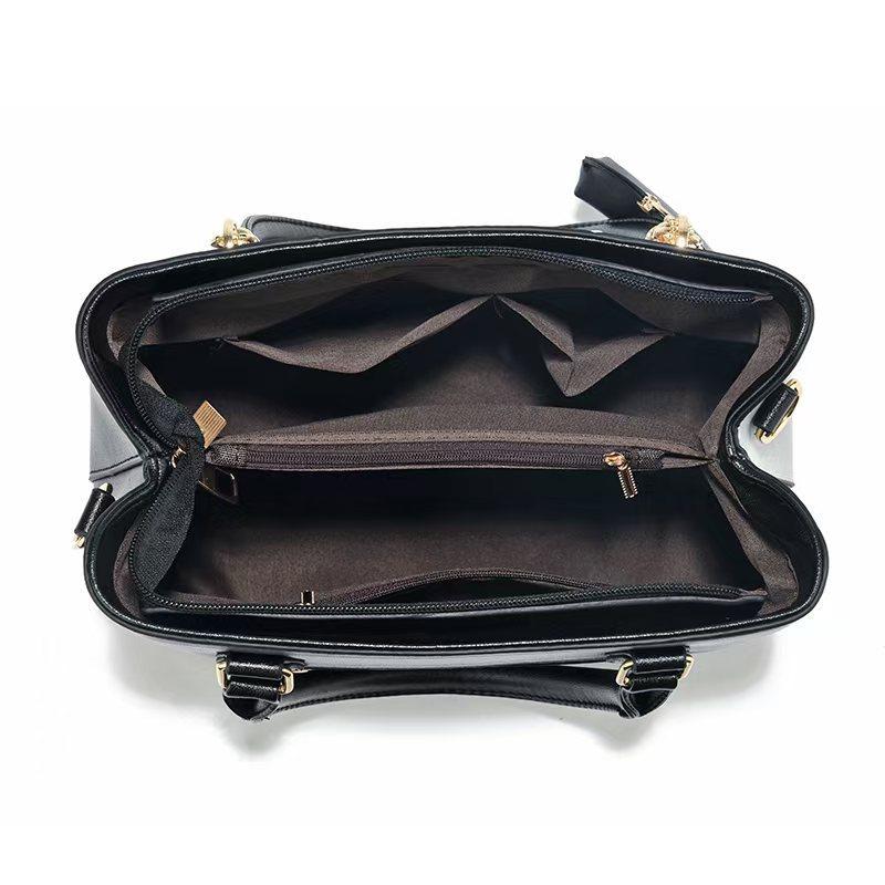 Fashion Two Piece Handbag Kit With Small Decor Pouch For Ladies, All-Match Multiway Shoulder & Crossbody Daily Bag