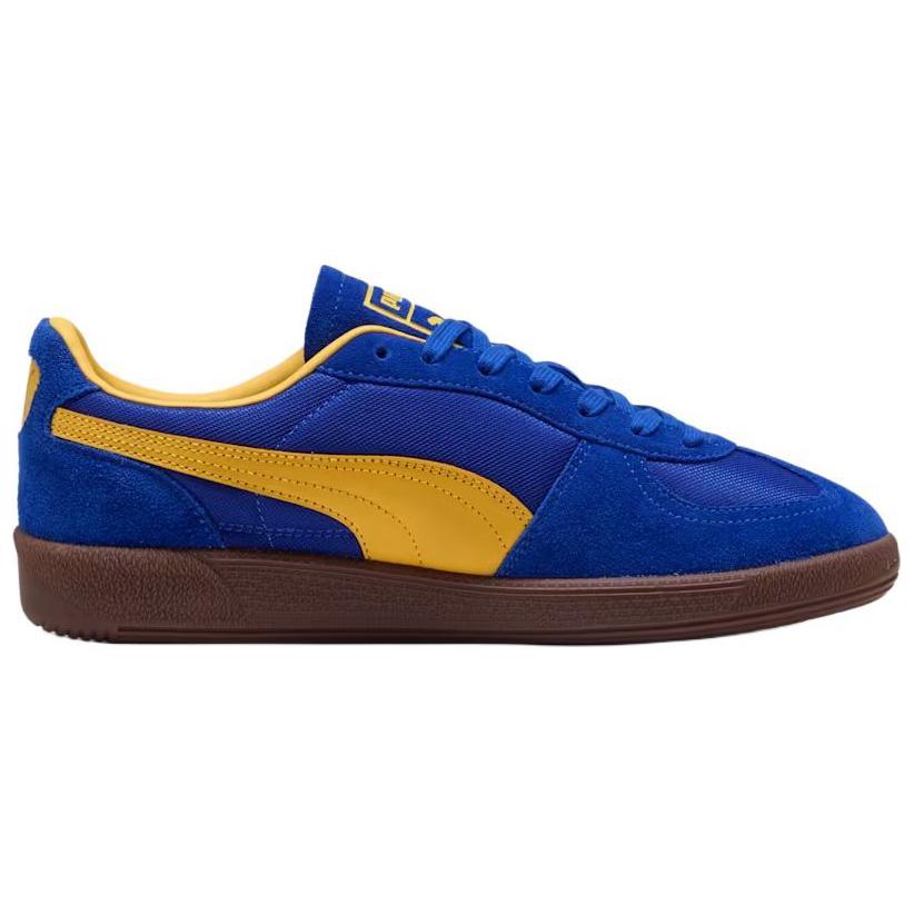 Puma Palermo Vintage Update Vivid Blue Sunny Yellow Unisex Sneakers 401364-02