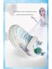 Marken Leuchtende Wasserdichte Leder Cartoon Prinzessin Schuhe für Mädchen, Modische Low-Top Sneaker für Frühling/Herbst 2025
