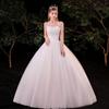 Strapless Lace Wedding Dress - Forest Fairy Princess Style Slim Fit Floor Length Gown, Nature Inspired Bridal Gown