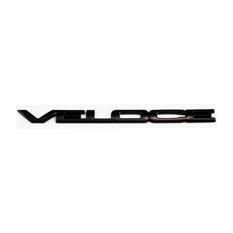 Q2 Q4 GIULIA VELOCE STELVIO Ti Emblem glänzend schwarz Autoaufkleber für Alfa Romeo Refir Heckklappe Autozubehör Kofferraumlabel Logo