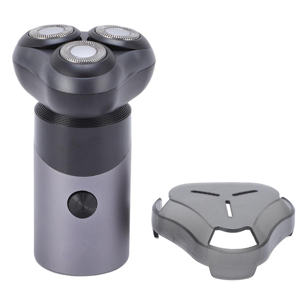 Electric Shaver Men Face Rechargeable Washable Portable Aluminum Alloy 3 Head Digital Display 081