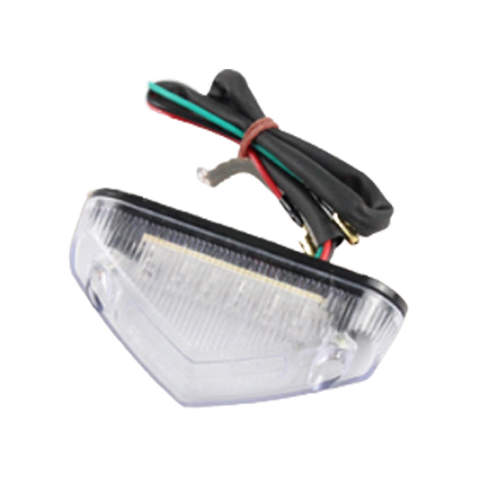 

LED Tail Brake Light, LED Motorcycle Rear Tail Light, Stop Running Tail Light, Brake Please refer to the description