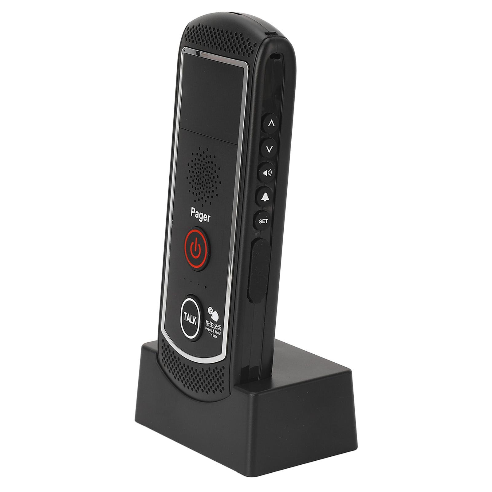 2 Way Voice Super Long Range Wireless Voice Doorbell Intercom Doorbell System Unit ABS