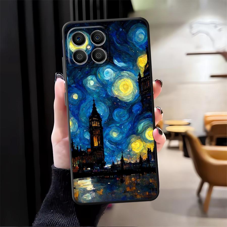 Funda Phone Cover Case for Honor X7 8X Magic5Lite X8 70 X5b 90 X6 X9a 200 400 Lite Creative City Pattern