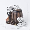 Dog Figurine Piggy Bank Money Save Saving Pot for Coffee Table Entryway Bookshelf