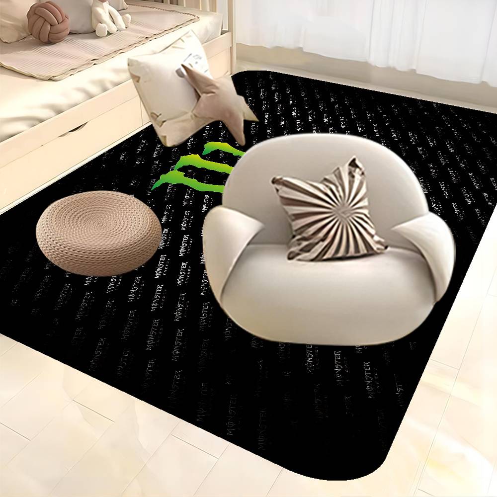 Tappetini per la stanza M-MonsterES-Fashion-E-Energys Antiscivolo Assorbono Acqua Striscia Lunga Cuscino Tappetino per Camera da Letto Tappeti per la Casa