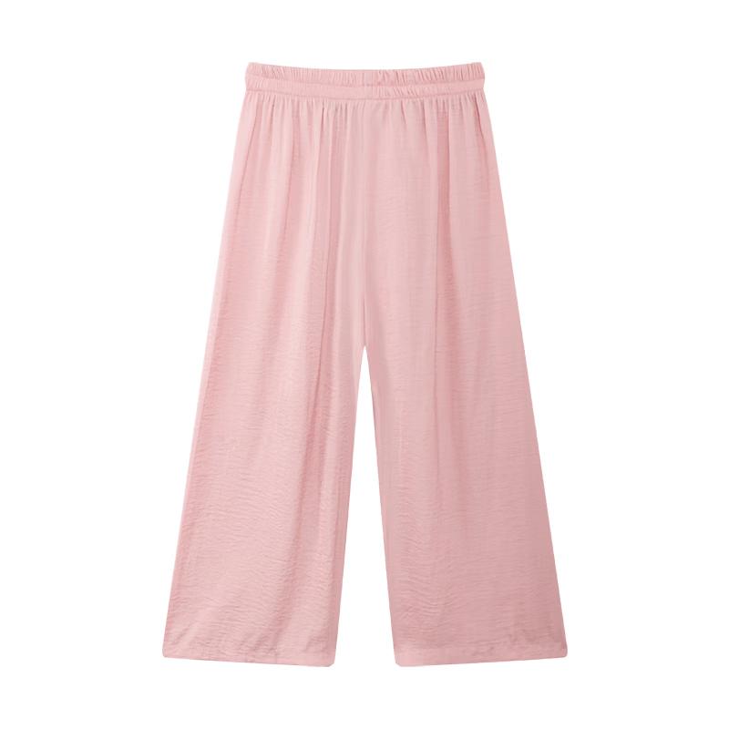 Zuo Xi Girls' Summer Lightweight Wide-Leg Pants