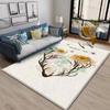 Nordic Living Room Carpet Thick Indoor Cartoon Carpet Imitation Cashmere Cushion Sofa Coffee Table Blanket Light Luxury Bedroom Bed Blanket
