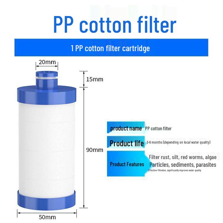 

PP Cotton Pre-filter Water Purifier for Taps, Showers & Washers