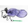 Foldable Floating Fish Basket Baits Trap for Catching Minnows Shrimp with Mesh Construction Multifunction Fishing Net
